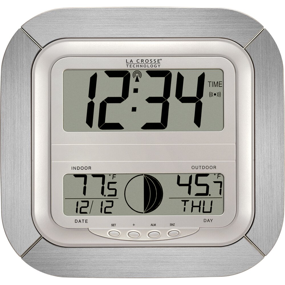 La Crosse Technology Clock How To Set Time W86111