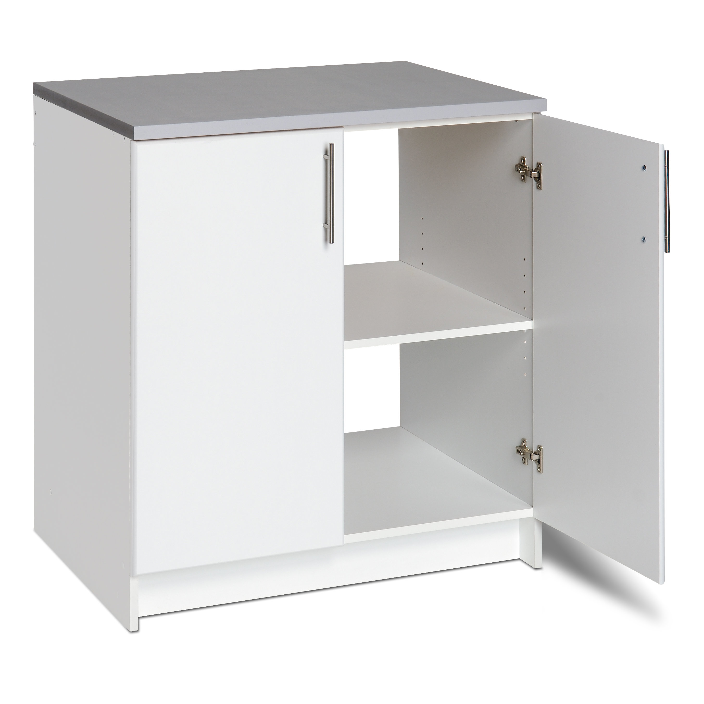 Prepac Elite Storage 36" H x 32" W x 24" D White Base & Reviews