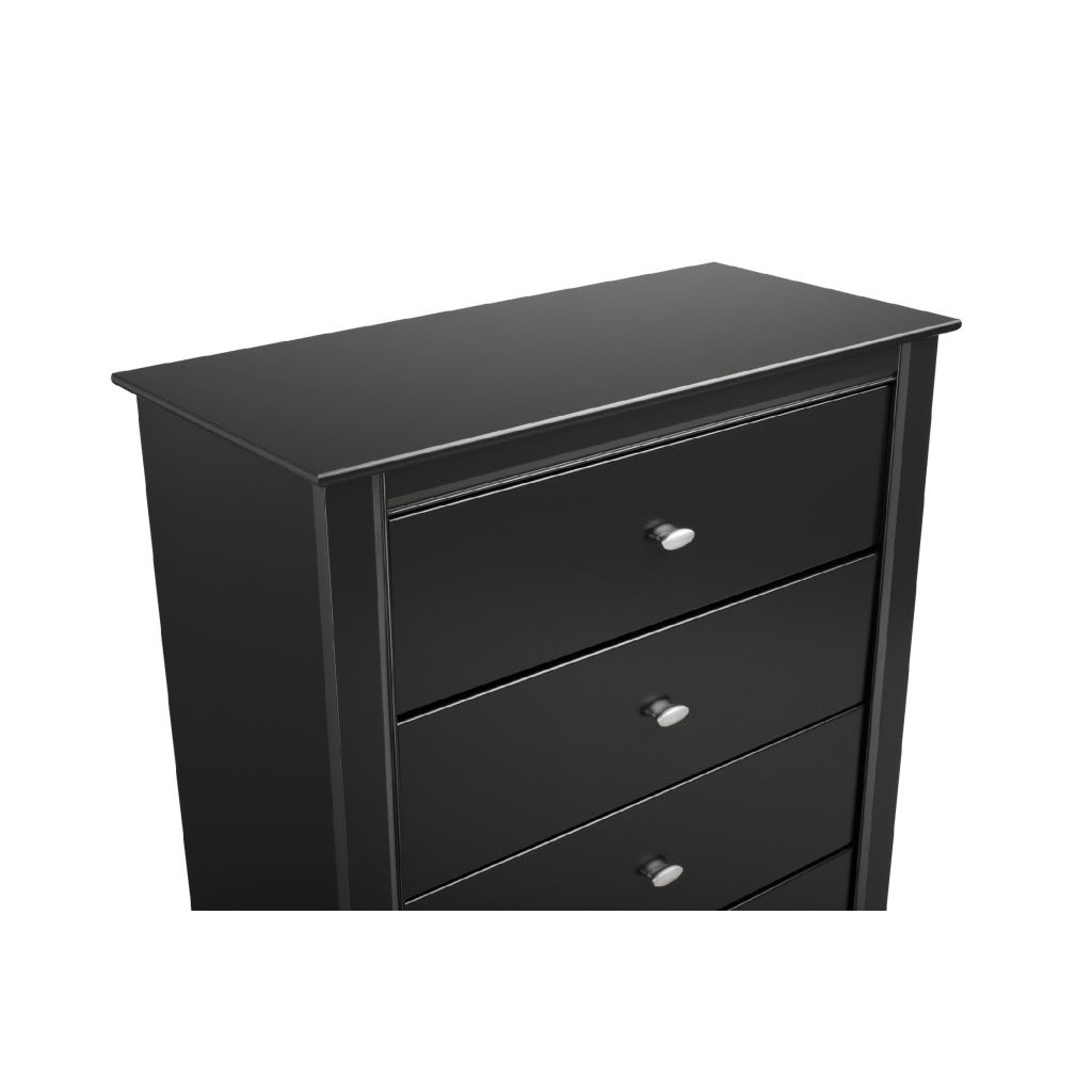 Prepac Kallisto Black 3 Drawer Nightstand & Reviews Wayfair