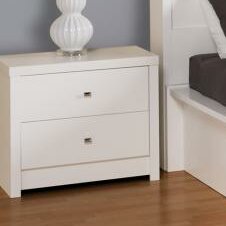 prepac calla nightstand drawer tall