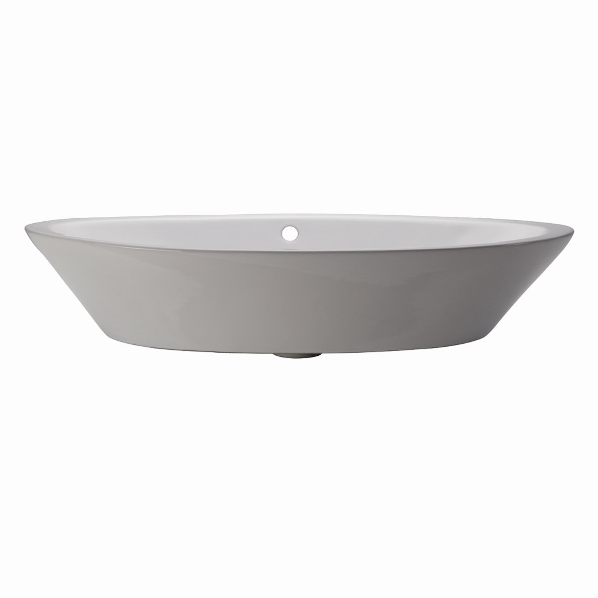 DECOLAV Classically Redefined Oval Vessel Bathroom Sink & Reviews Wayfair