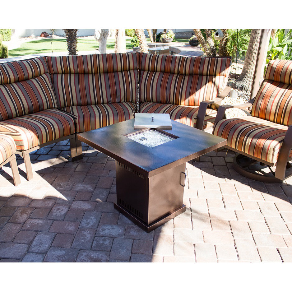 AZ Patio Heaters Steel Propane Fire Pit Table & Reviews Wayfair