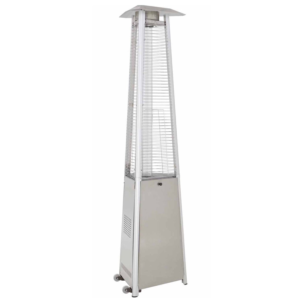 AZ Patio Heaters Commercial Glass Tube Propane Patio Heater & Reviews