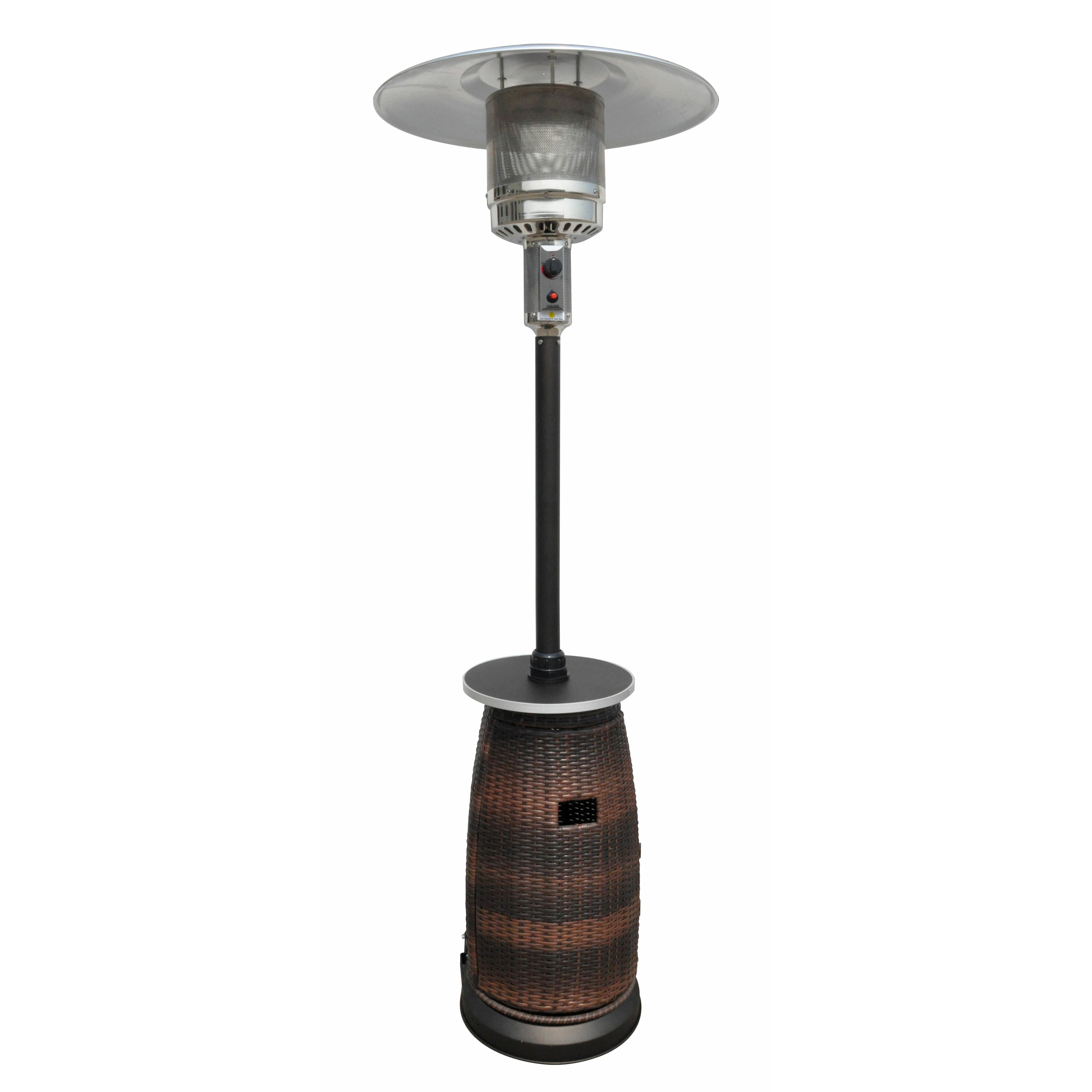 AZ Patio Heaters Tall Propane Patio Heater with Table & Reviews Wayfair