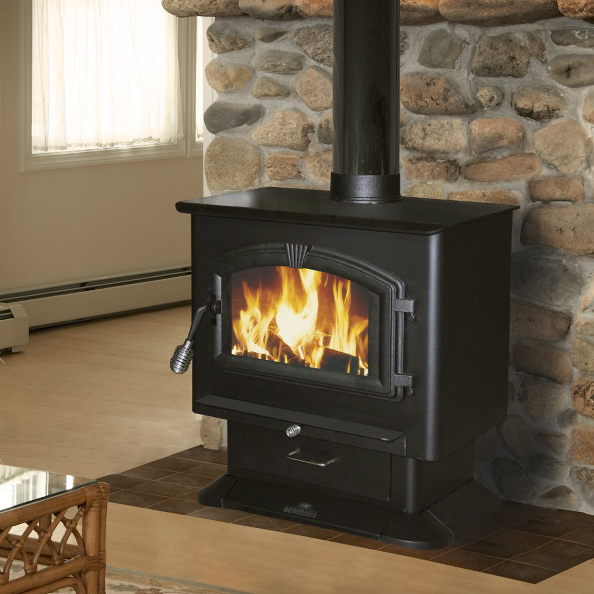 US Stove 2,000 Square Foot Wood Stove & Reviews Wayfair
