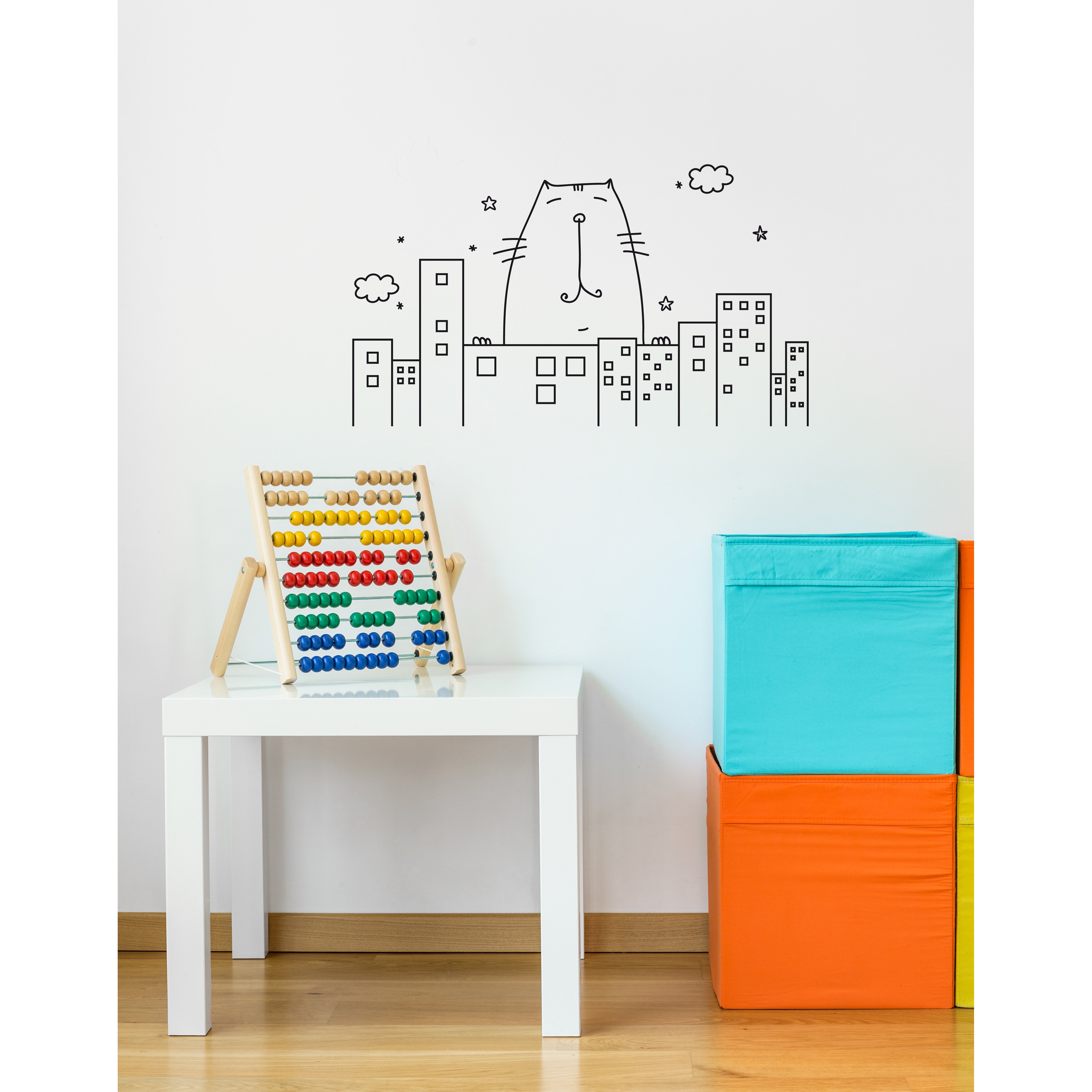 ADZif Piccolo Big Cat Wall Decal Wayfair