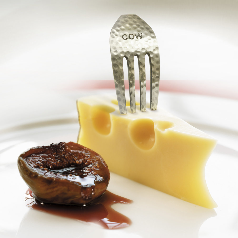 Epicureanist Rustic Cheese Fork Marker Set Wayfair