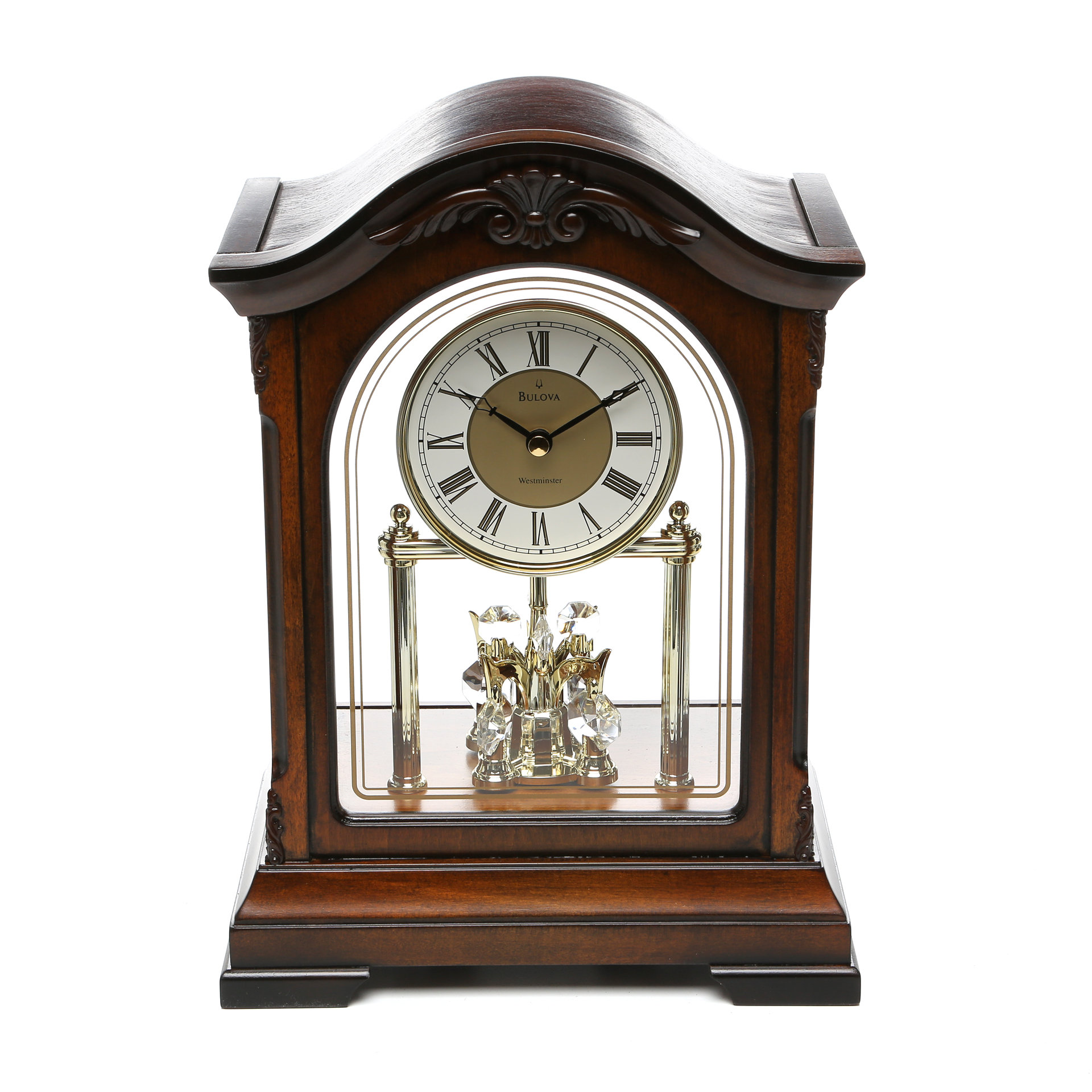 Bulova Durant Mantel Clock & Reviews Wayfair
