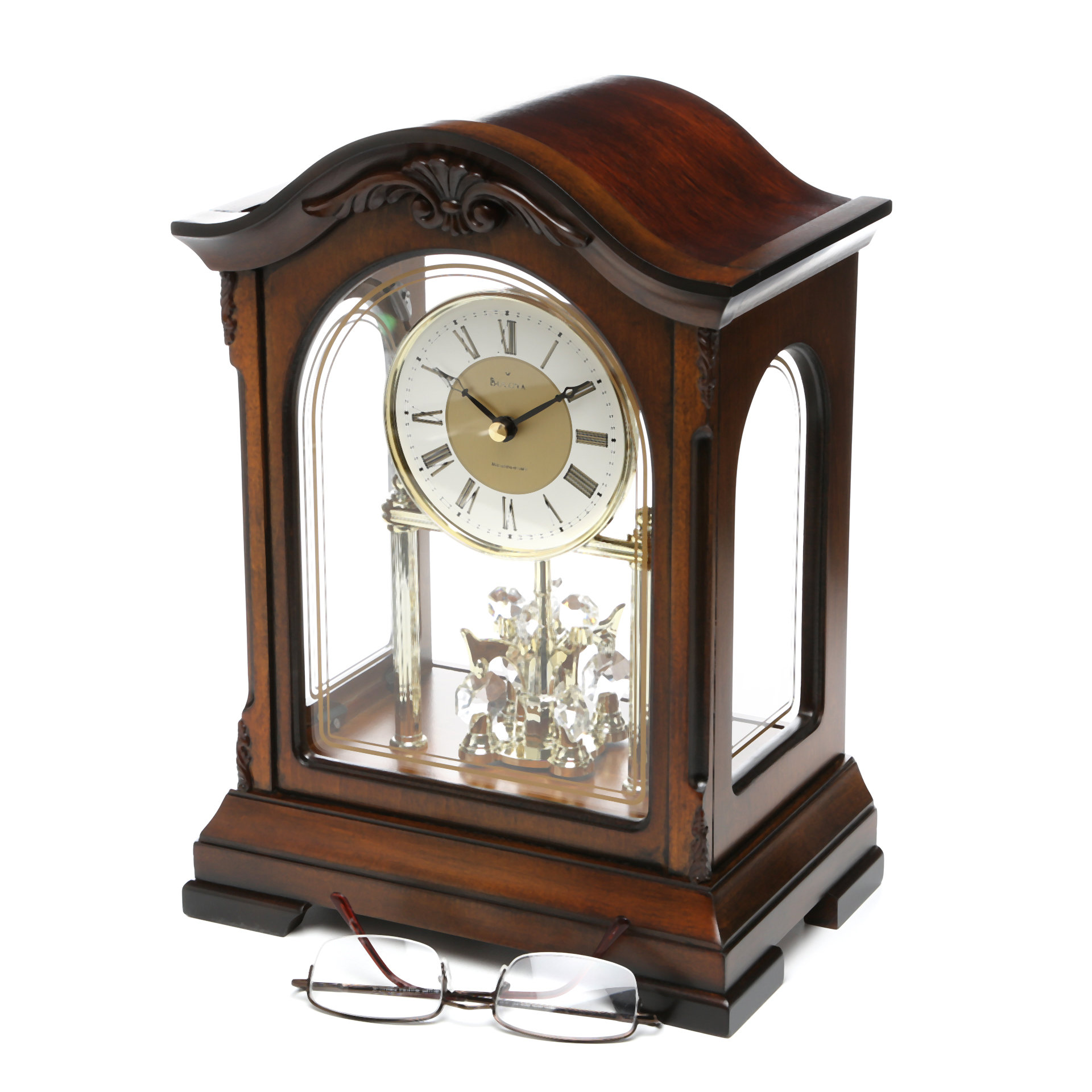 Bulova Durant Mantel Clock & Reviews Wayfair