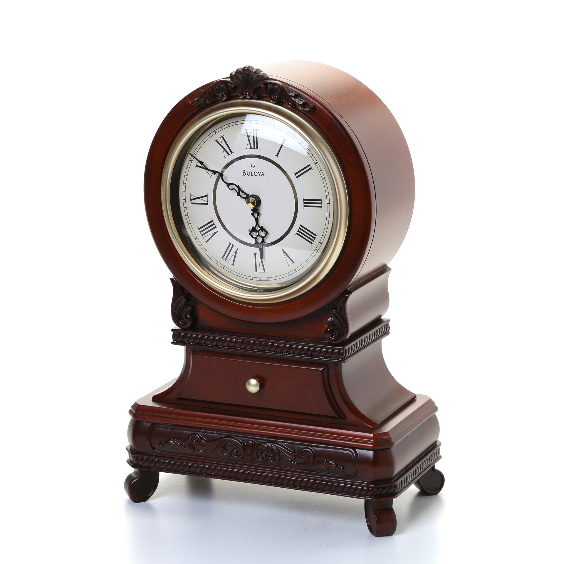 Bulova Knollwood Mantel Clock & Reviews | Wayfair